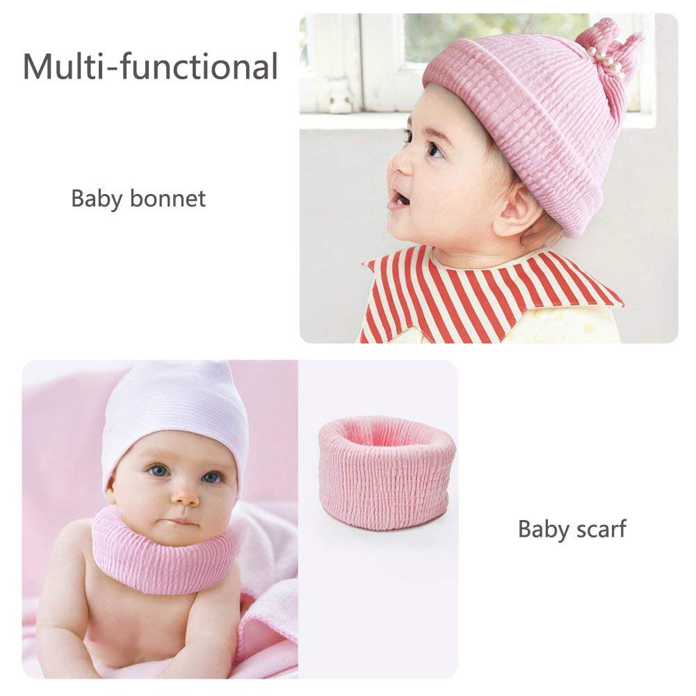 6Pack Baby Organic Cotton Baby Belly Button Band Umbilical Hernias