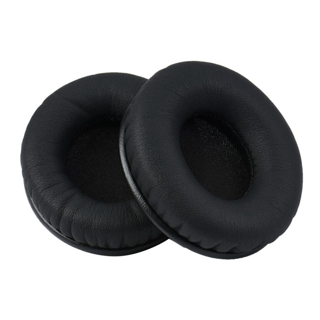 KoffmonSolo 1 Wired Replacement Earpads, Compatible with Monster Beats by Dr.Dre Solo1.0 Wired Solo HD, Black, Faux Leather