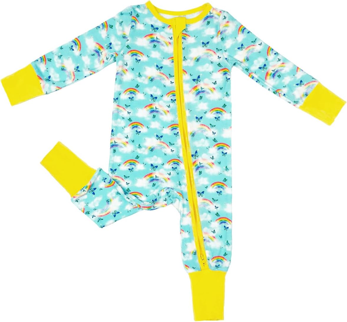 Haloumoning Baby Girl Clothes Newborn Zipper Long Sleeve Romper Jumpsuit One Piece Outfits Footies