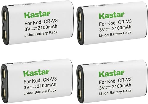 Miniatura 6 de Kastar Batería CR-V3 de repuesto para Olympus C-2040 Zoom, C-2040Z, C-21, C-2100, C-2100UZ, C-211, C-211Z, C-220, C-3000, C-3000Z, C-3020, C-3020Z,