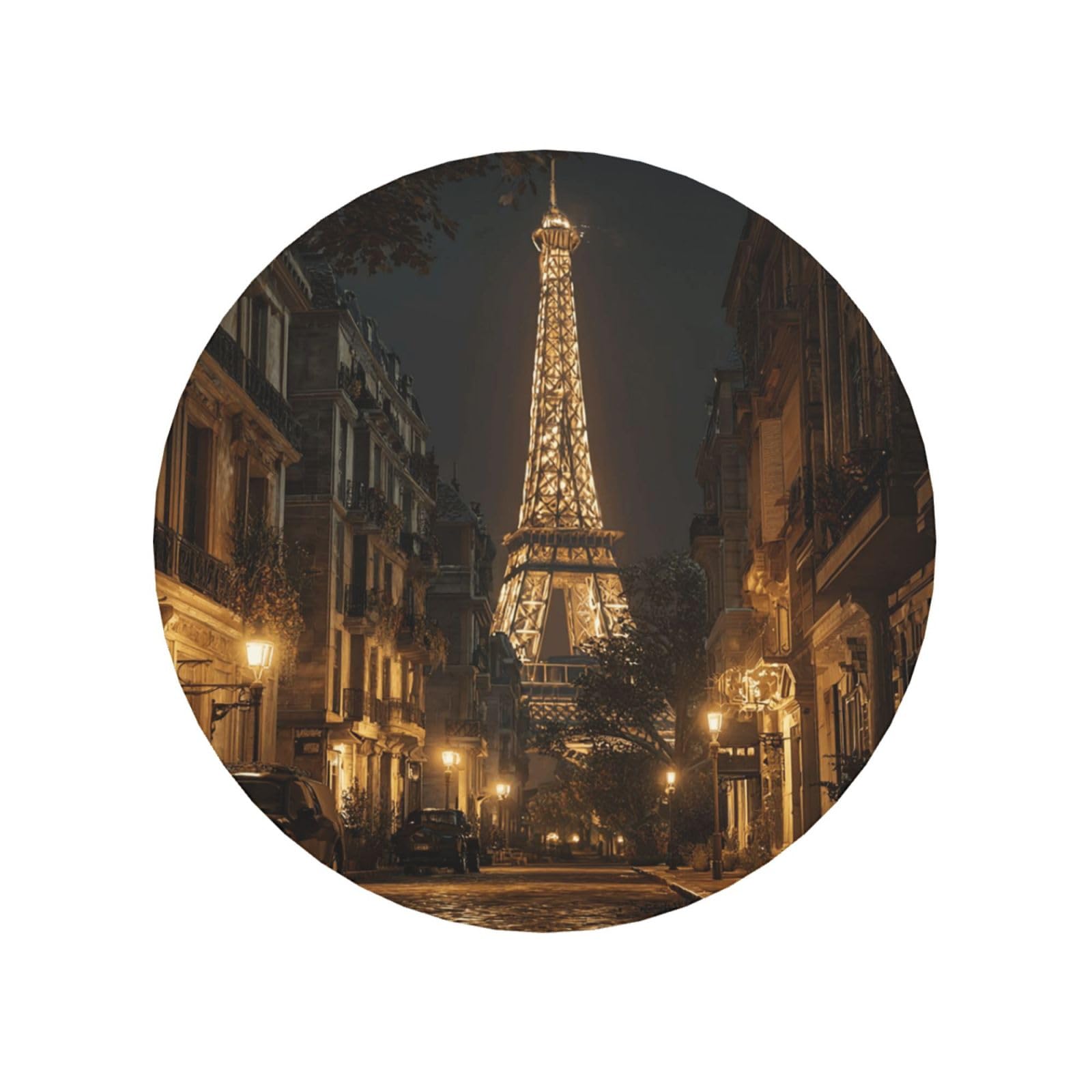Fridge Magnets Waterproof Personalized Magnets for Fridge Night Paris Eiffel Tower Refrigerator Magnets Home Decoration Magnetic Sticker for Locker Accessories Whiteboard Kitchen Office Decor