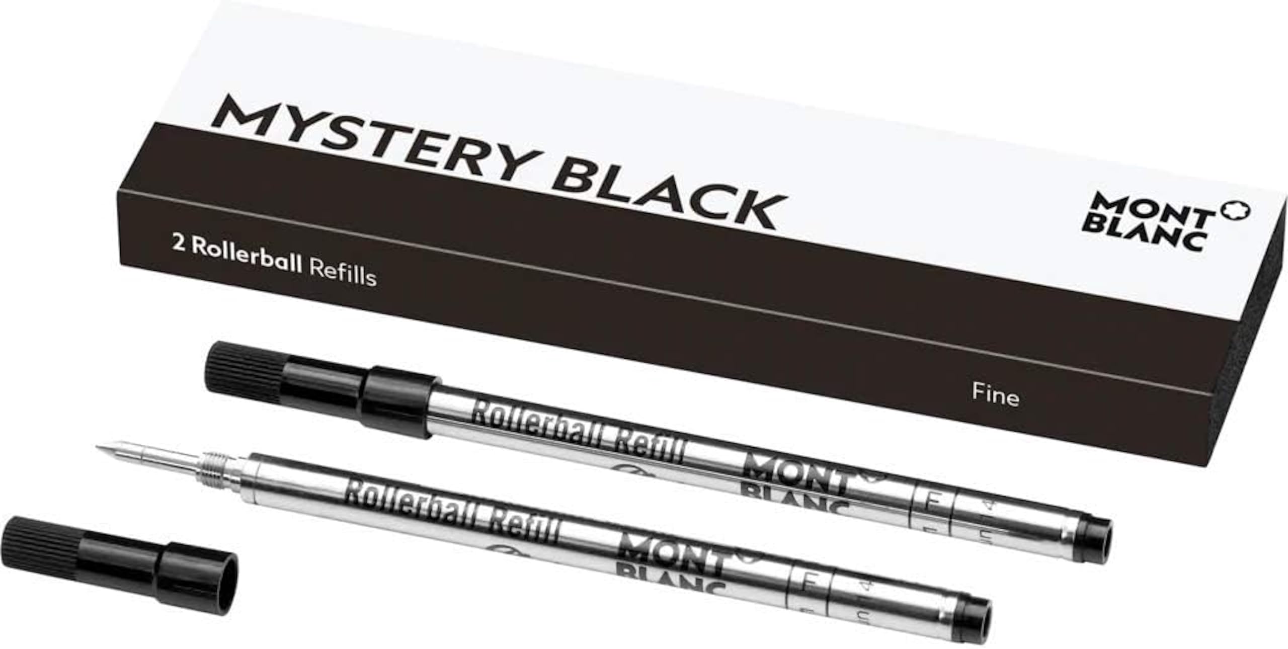 Montblanc Refill RB F 2x1 Mystery Black PF Marke:Schwarz (Mystery Black)