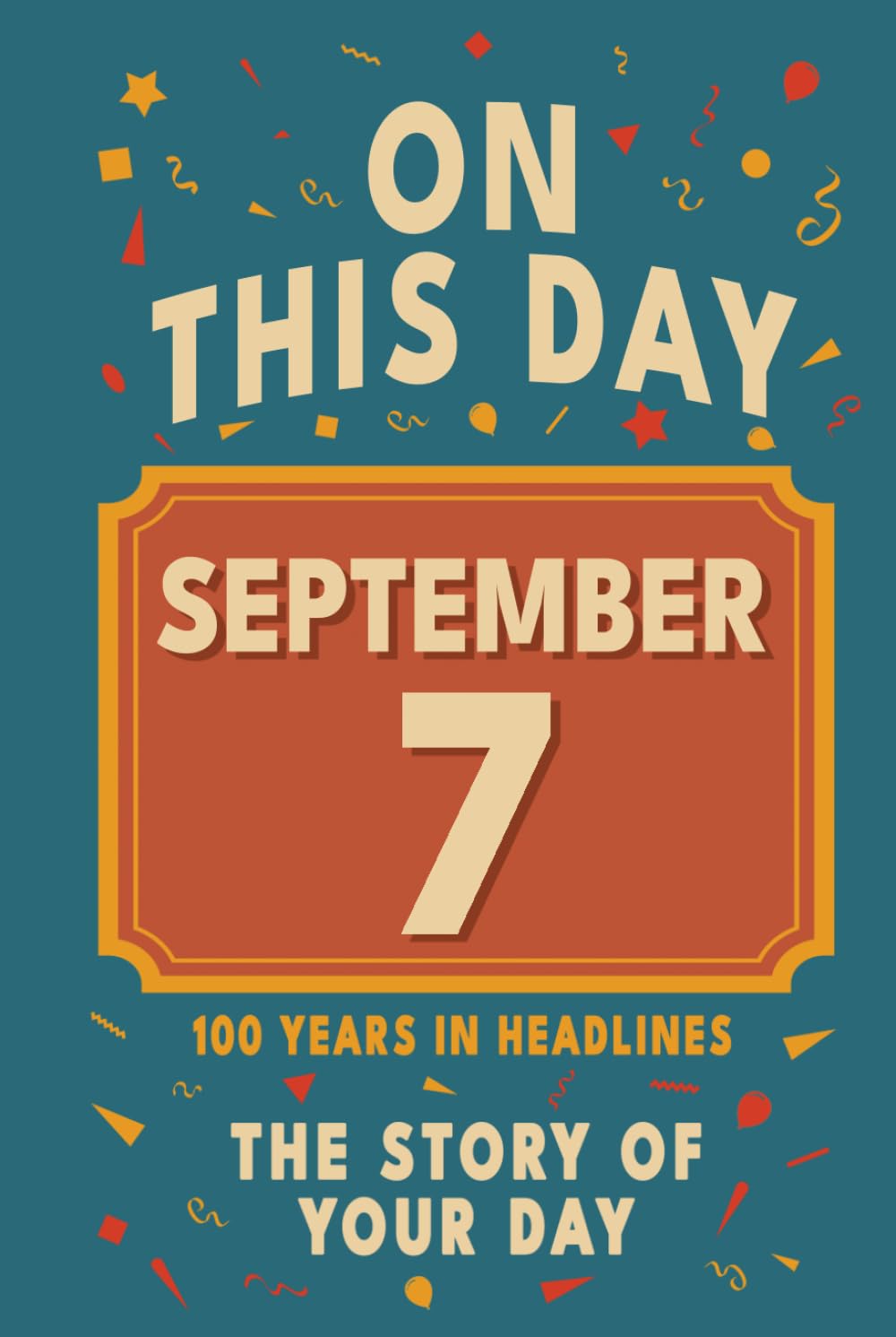 Happy Birthday! September 7: On This Day in Headlines – Nostalgic September 7 History Book with Authentic News and Memories – Perfect Birthday or Anniversary Gift