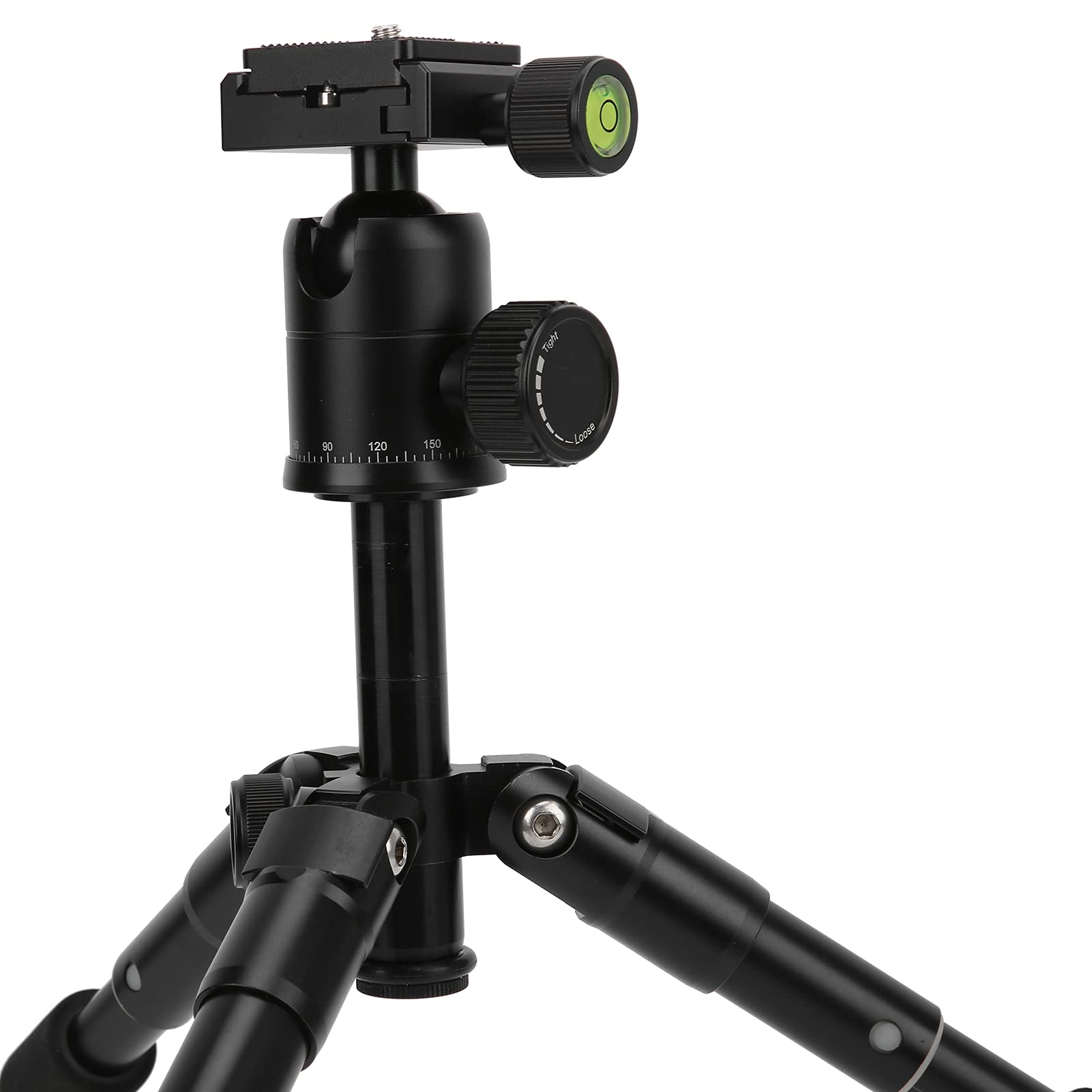 Micro treppiede portatile in lega di alluminio per fotocamera reflex a specchio Capacità di carico 1,7 libbre per fotografi principianti