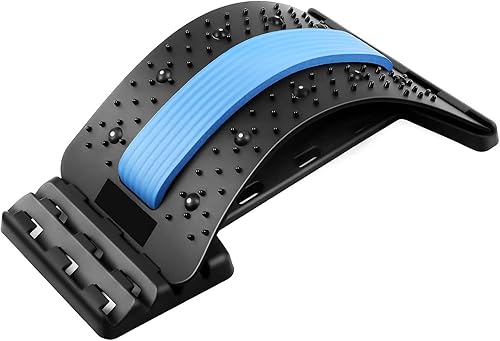 Dispositivo de agrietamiento de la espalda de la galleta de la espalda tablero de la galleta de la espalda 4 niveles Chiro Board, estirador de