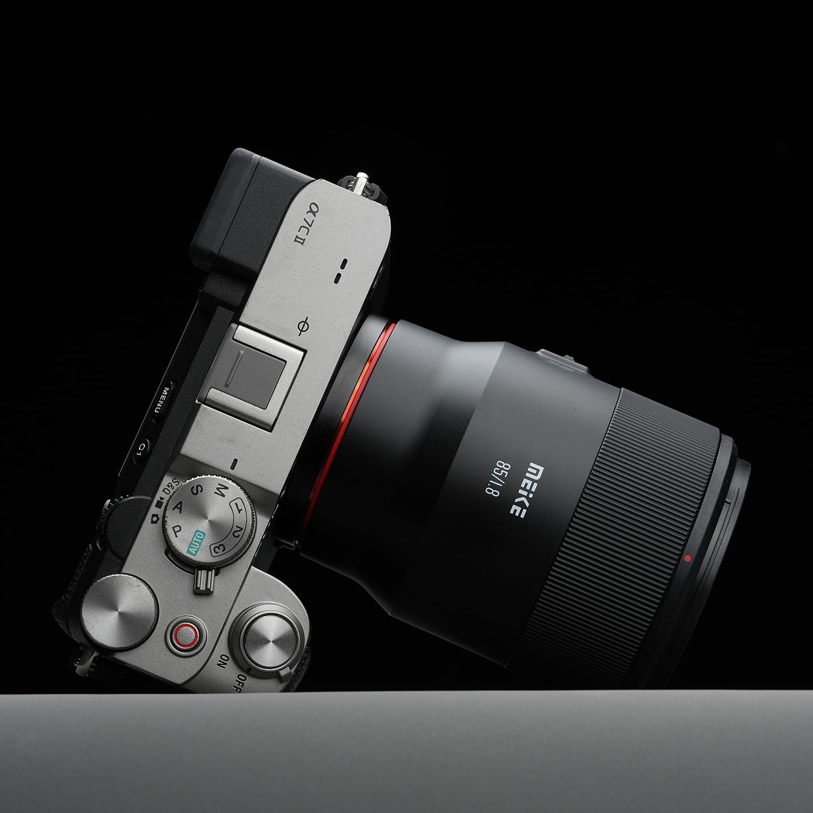 Meike 85mm F1.8 SE Mark II STM AF Lente de Retrato Auto Focus Manual de Telefoto Medio de Marco Completo Compatible con Cámaras Sin Espejo Sony E Mount A7 A7R A7IV A7R IV A7III A7SIII A9 A7C A7CII