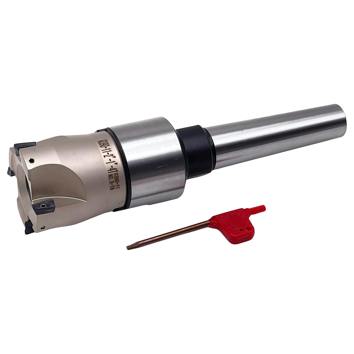 CME 2 90° Indexable Face Mill w/ MT3 Arbor, R390 Inserts Included, 4 Flutes