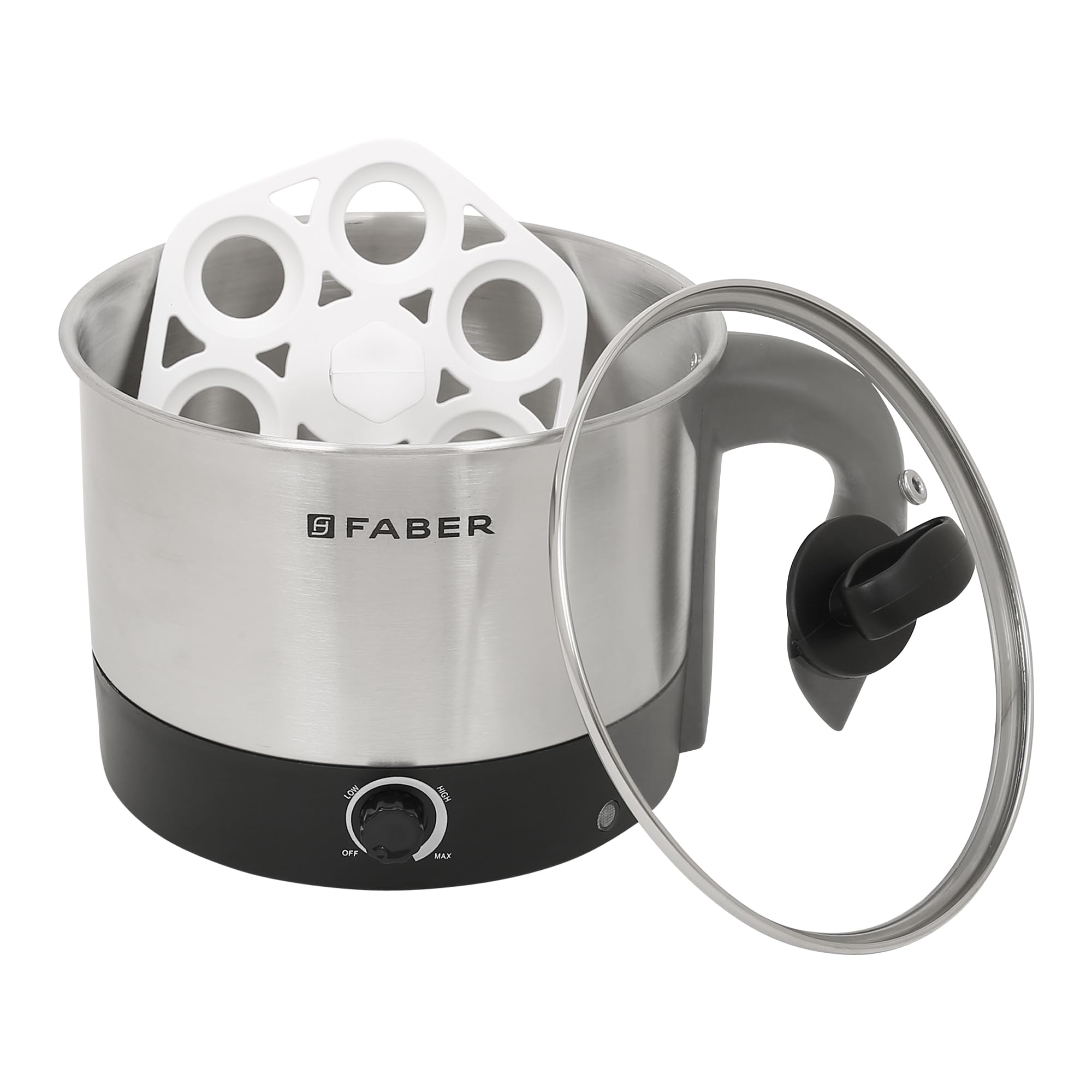 Faber Multi Cooker - 700W, Stainless Steel -10