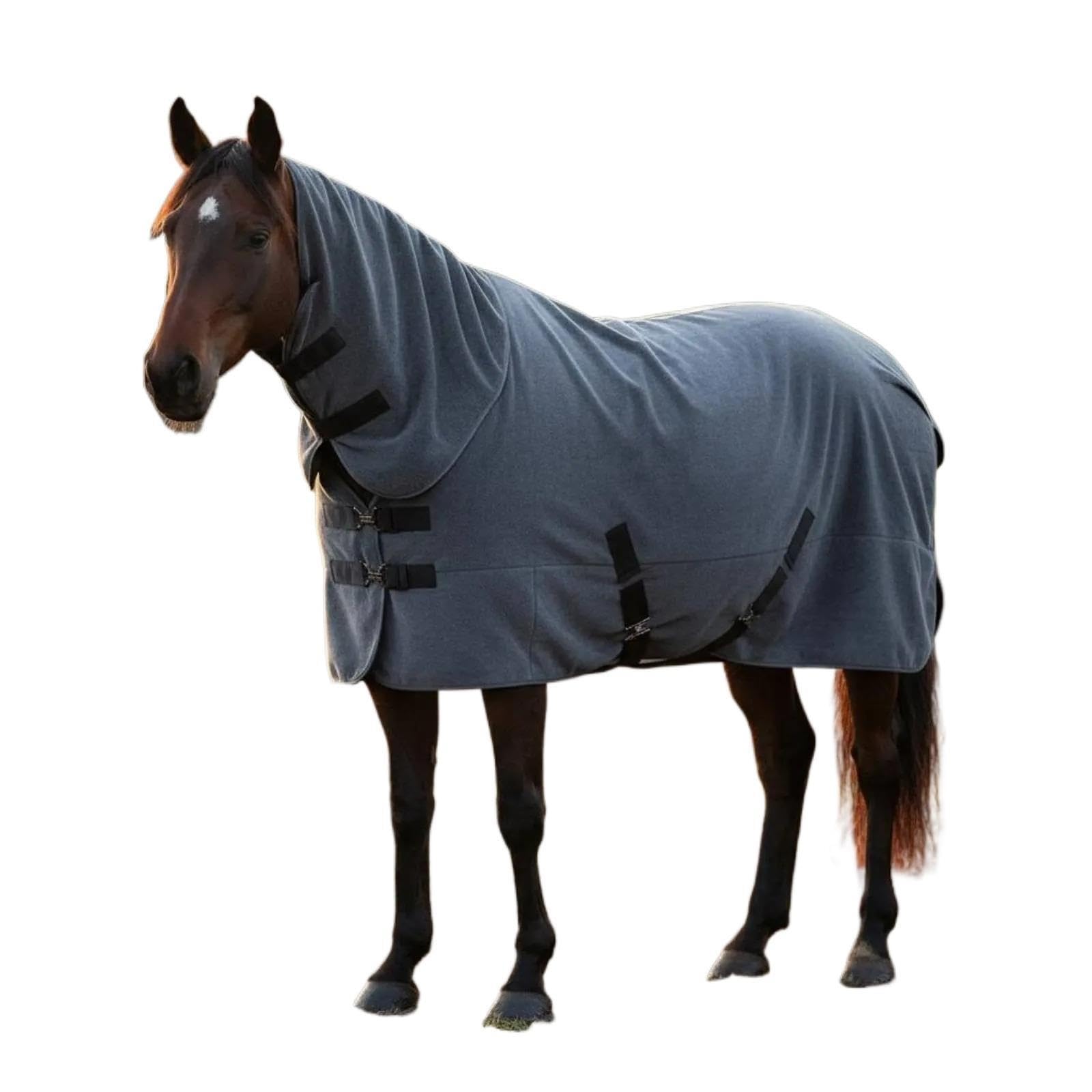 Coperta Invernale for Cavalli, Coperta In Pile Delicata Sulla Pelle | Forniture equestri anti-sfregamento ad asciugatura rapida for esterni