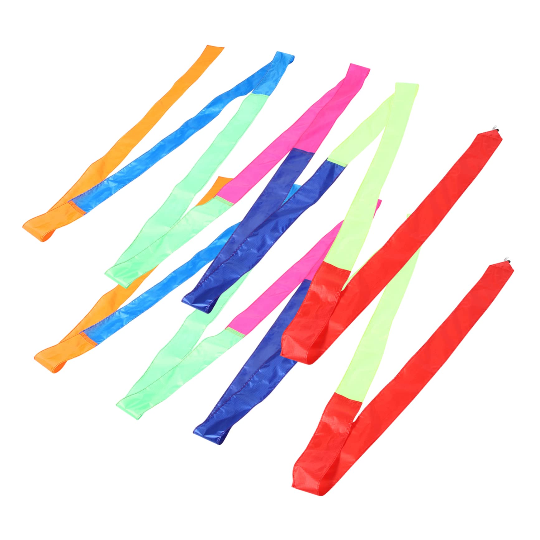 HONMEET 2Pcs Colorful Kite Tail Streamer Vibrant Kite Decorations for Outdoor Activities Cloth Eye Catching Design for Fun