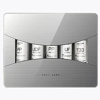 RUYICZB Reverse Osmosis System Countertop Water Filter, 5 Stage Purification, Counter RO Filtration Purified Tap Water, Water Filtration System Under Sink High Capacity, Easy Installation