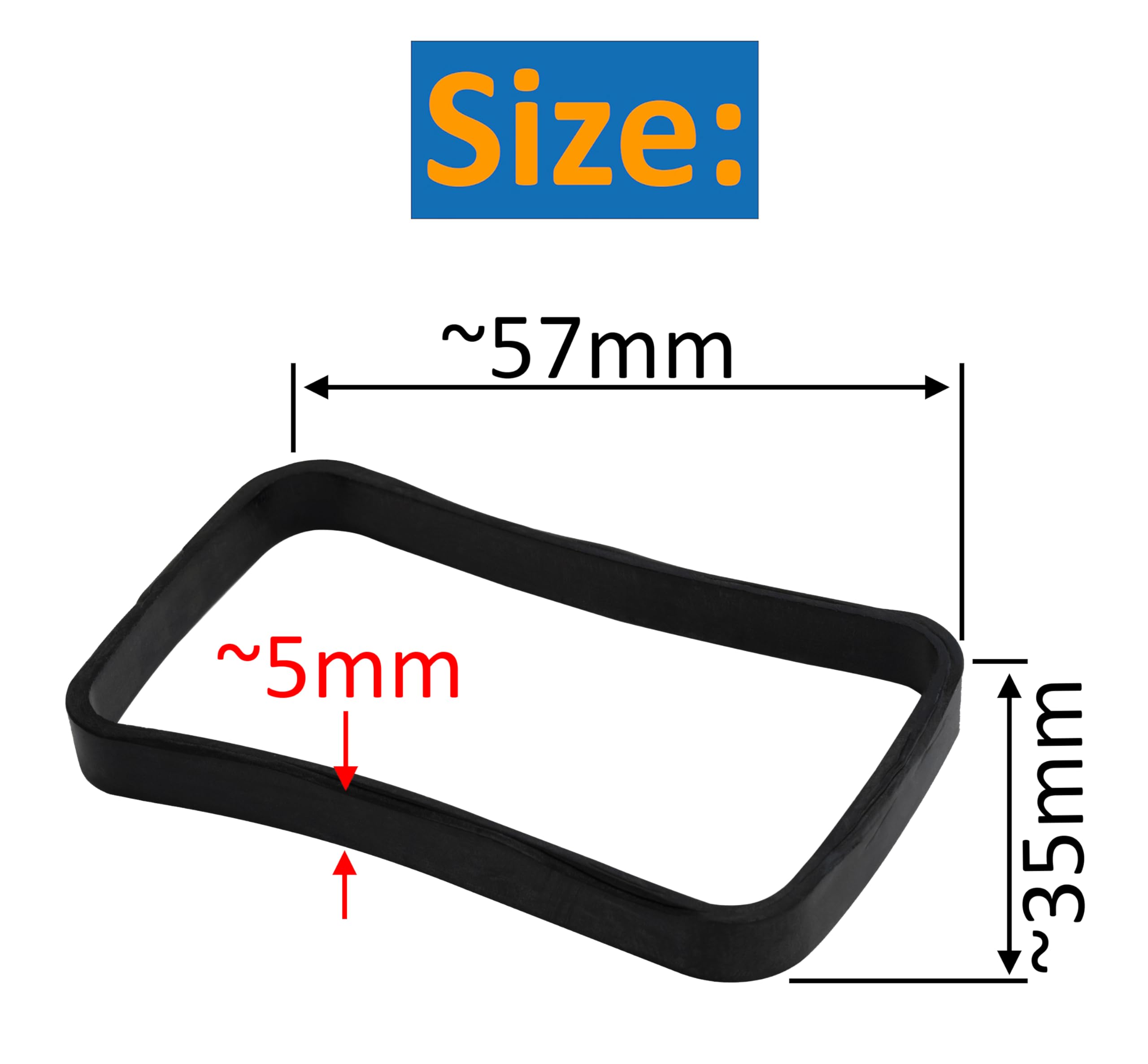 AERZETIX 4x joints de collecteur d'admission compatible avec numéros OEM A2000980100 / 140355049R / 2000970100/2000980100 / A2000970100 / 140352024R / 1403500Q0E / 1403500Q0C