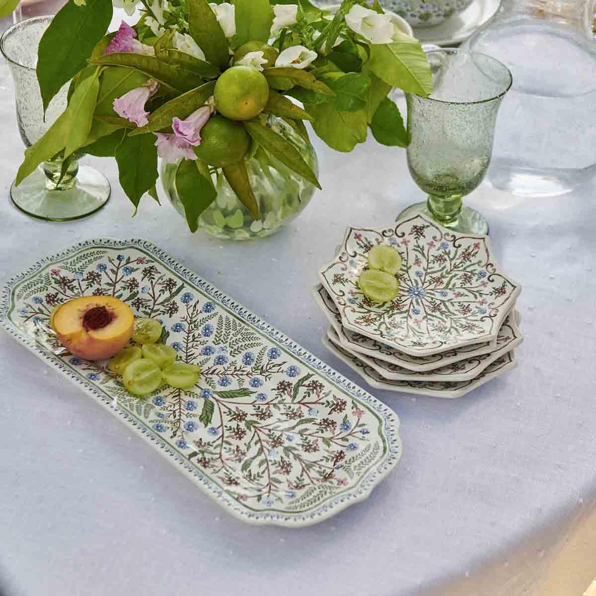 Amazon.com: Juliska Villa Seville 15” Hostess Tray - Chambray