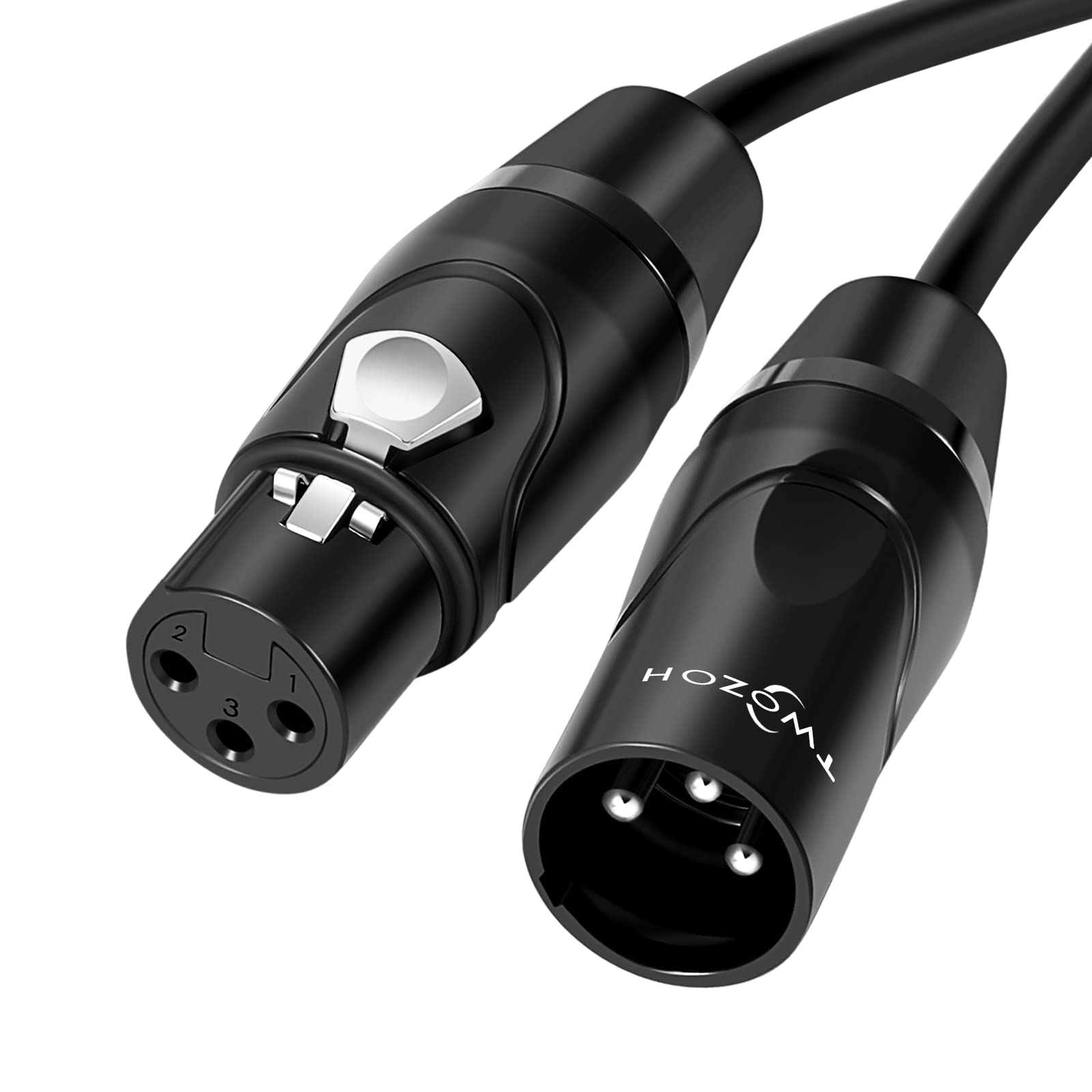 Amazon.co.jp: Twozoh XLR ケーブル 10M、XLR オス→メス バランス3