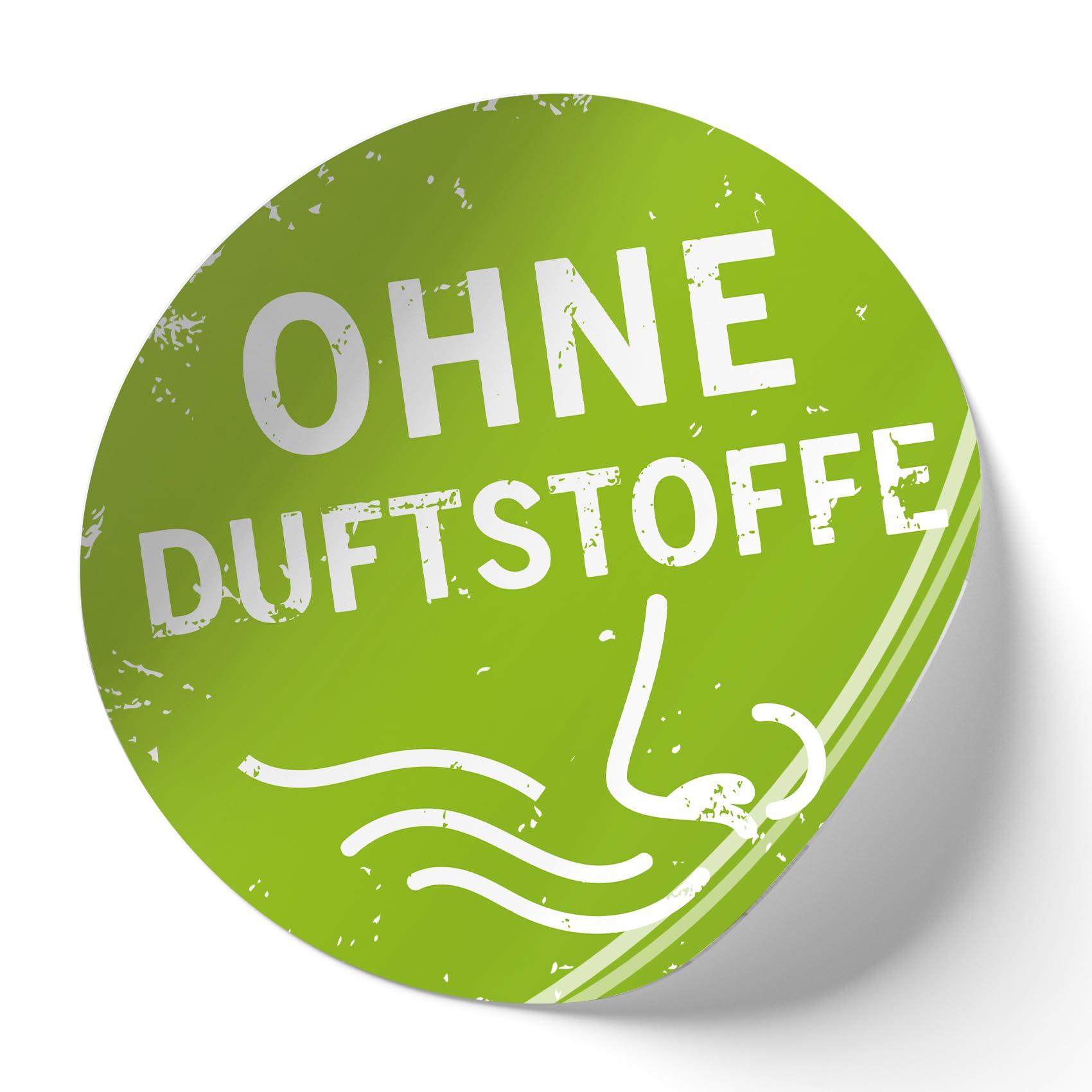 Finest Folia 500 x Product Stickers, Food Labels, Note Stickers for Allergy Sufferers (R002 Without Fragrances)