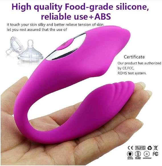 JINGJING Adulto Suministros Masaje vibrador Control Remoto U ...