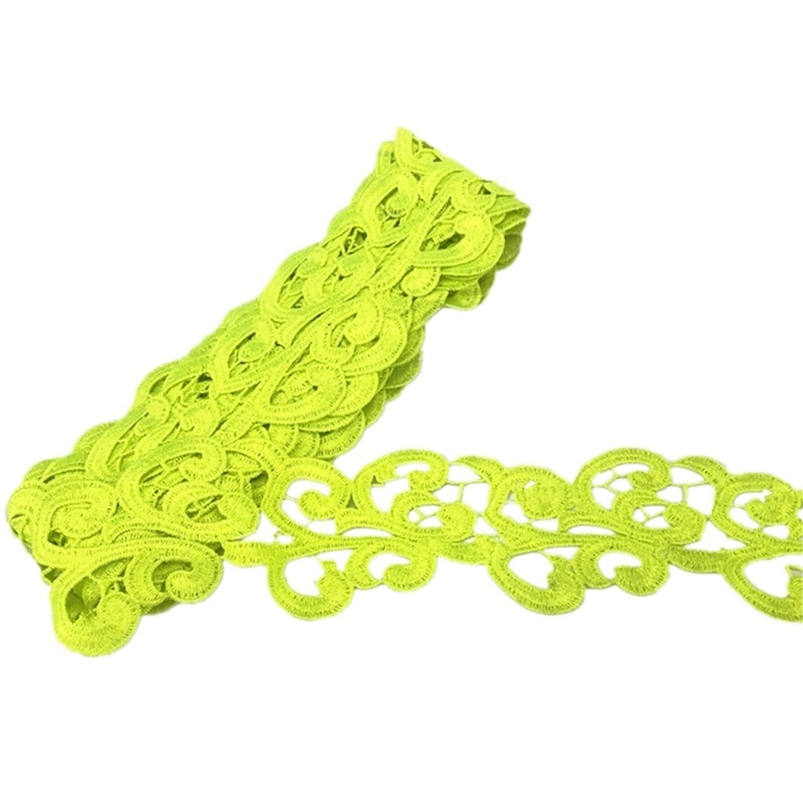 Bordado Encaje Ancho 8 Cm Ropa Hidrosoluble