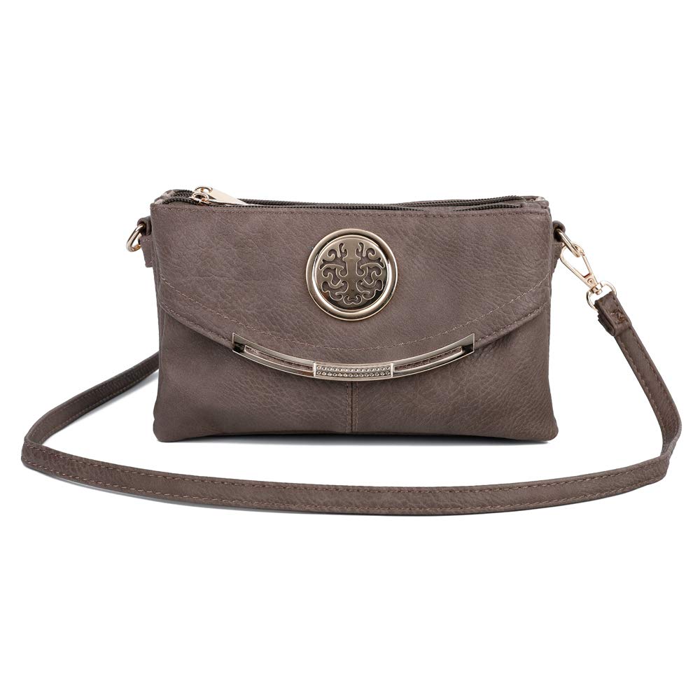 Craze London NEW Womens Small Clutch Bags with Long Adjustable Strap,Adjustable strap With Purse or small Shoulder bag