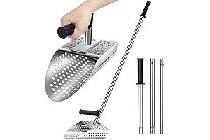 Long Handle Sand Scoop: The Ultimate Tool for Metal Detecting and Underwater Exploration