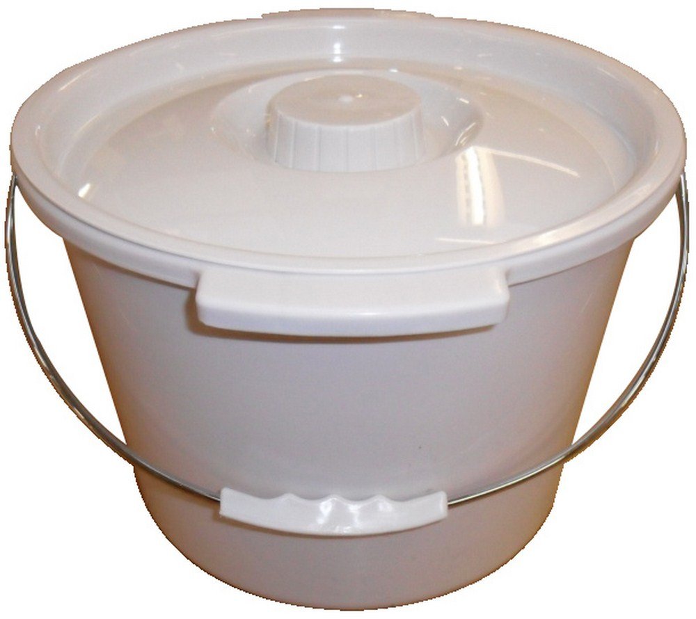 NRS Healthcare Spare Commode Pan for Height Adjustable Toilet Frame with Seat