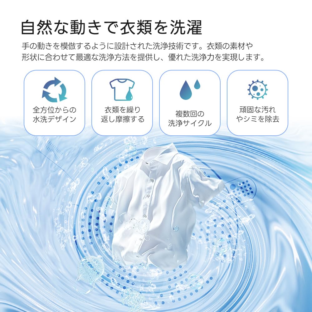 Amazon | 洗濯機 二槽式 洗濯容量6.5kg 脱水容量4kg 大容量 2槽式洗濯