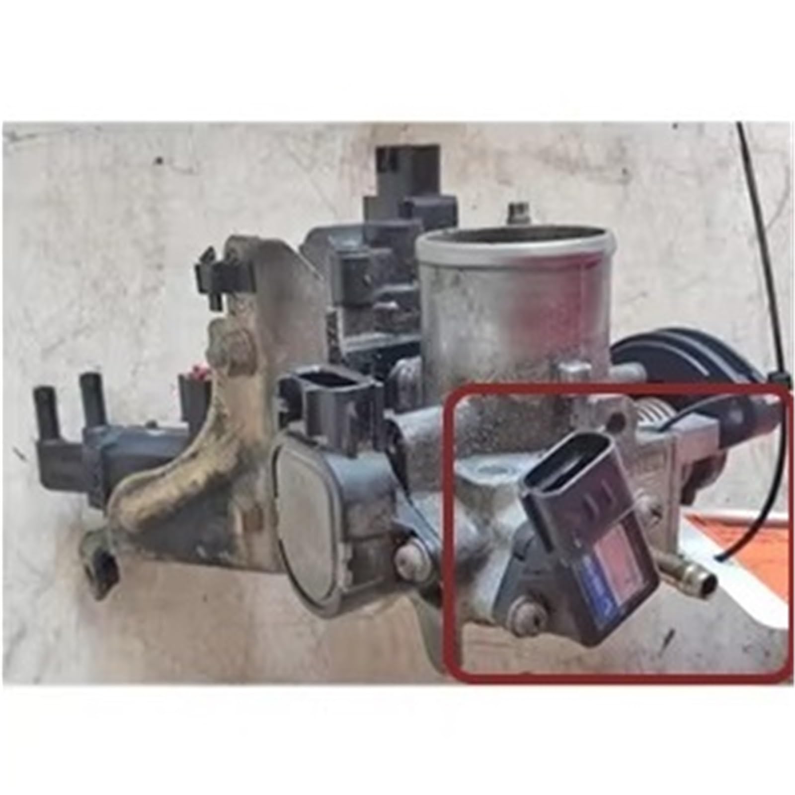 Sensor MAP Coche Compatible con Toyota para Duet para Sparky sensor de presión absoluta del colector admisión MAP 89420-97204 8942097204 079800-5380