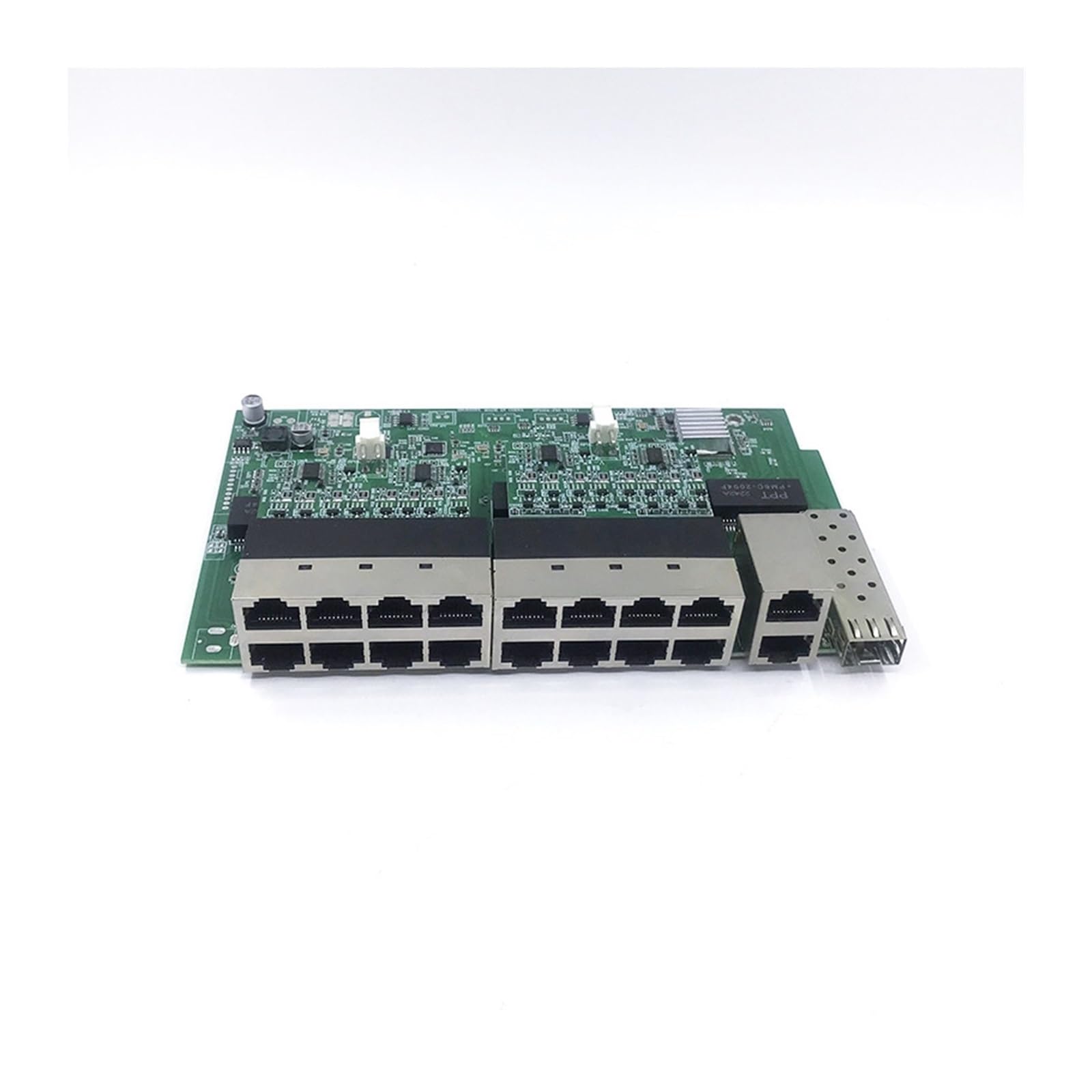 Commutateur 16 ports 10/100/1000 M PoE 48 V (250 W-300 W) 802.3AT/AF avec 2 ports NVR UPLINK de 1000 m avec 1 SFP 1000 M