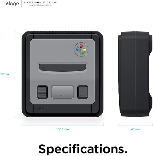 Miniatura 8 de elago T4 - Funda para Apple TV 4K y HD, compatible con todos los modelos de Apple TV (2021 y anteriores), color negro