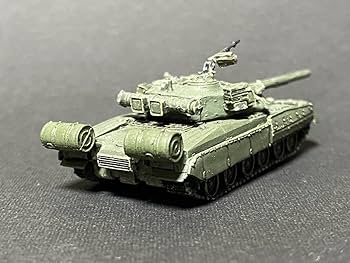 Amazon.co.jp: WTM6 1/144 T-80U Single Color Painted Soviet Tank