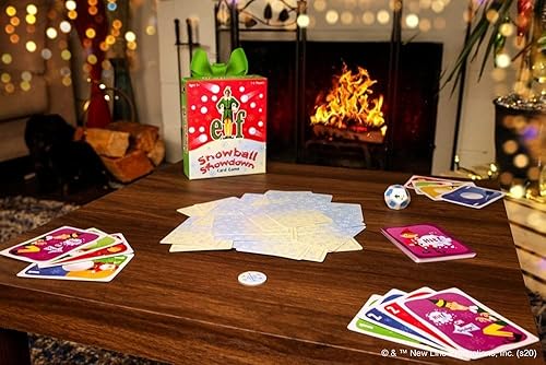 Miniatura 2 de Funko Elf - Juego de cartas de lucha de bolas de nieve