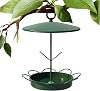 Bird Feeder Squirrel Proof - Weather Resistant Chew-Proof Heavy Duty Large Capacity,Wild Bird Feeding Tray - for Garden Yard Balcony Lawn Porch Outdoor Decor