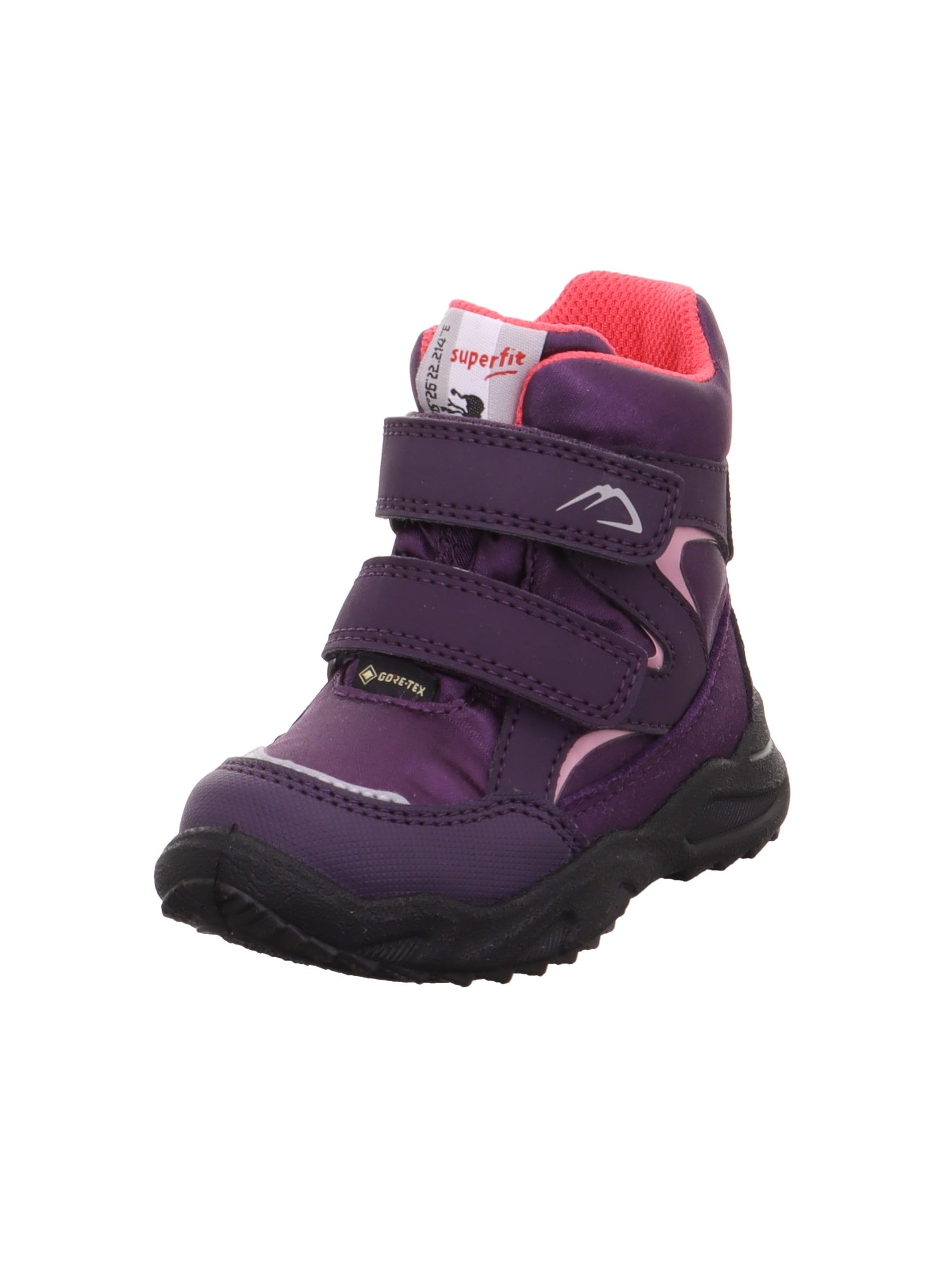 Superfit Girl's Glacier Snow Boot, Purple Pink 8500, 4.5 UK Child Wide