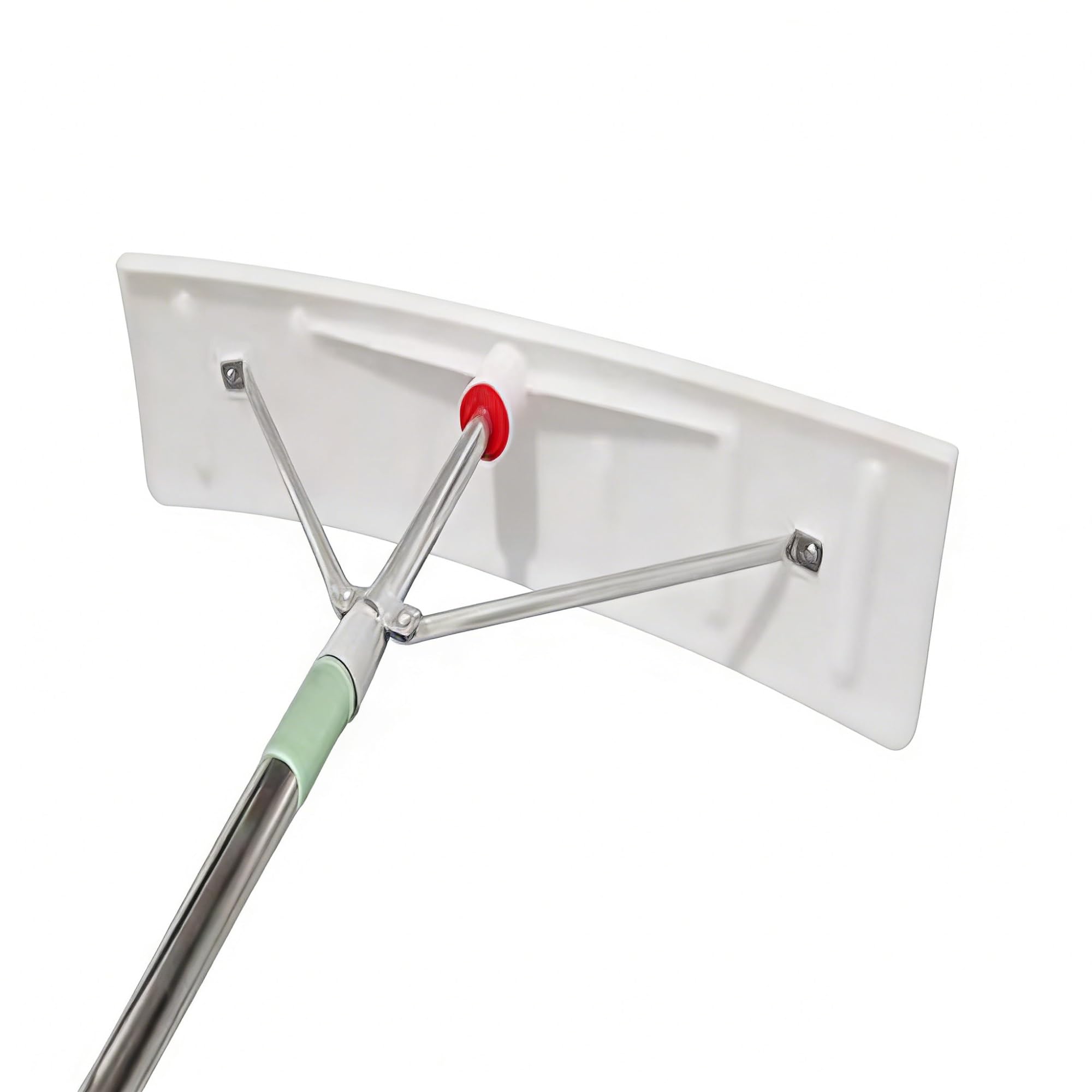 Râteau à neige télescopique pour toiture, 6 m, extensible, outil de déneigement pour toitures en haute altitude, tête de support renforcée à 3 points, manche épais pour toitures de maison et abris d