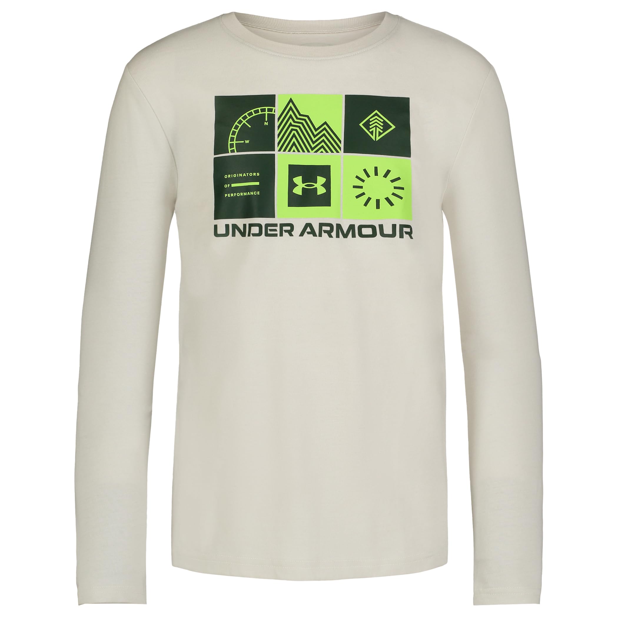 Under Armour Boys' Long Sleeve Graphic T-Shirt, Lightweight &amp; Breathable, Outdoor Collection