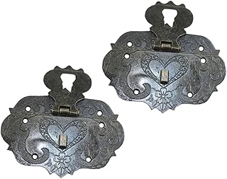 Retro Box Hasp Retro Wine Cabinet Lock Buckle Door Hasp Box Lock Buckle Buckle Latch Retro Buckle Latch Box Hasp for Home Box Door Storage Box Lock