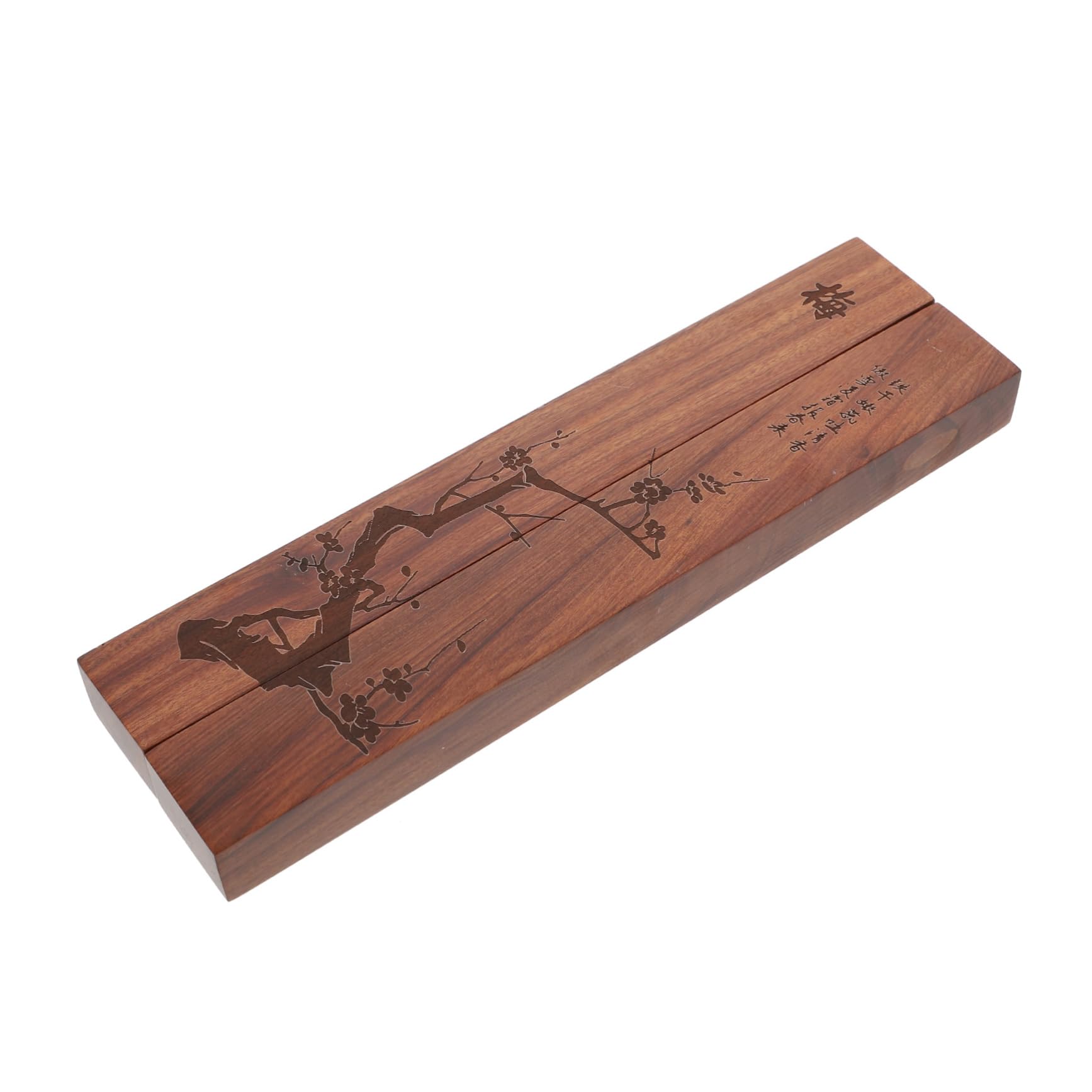 BESPORTBLE Fermacarte in Legno Con Design Unico Per Calligrafia 2 Pezzi Cancelleria in Legno Nero Per Ufficio