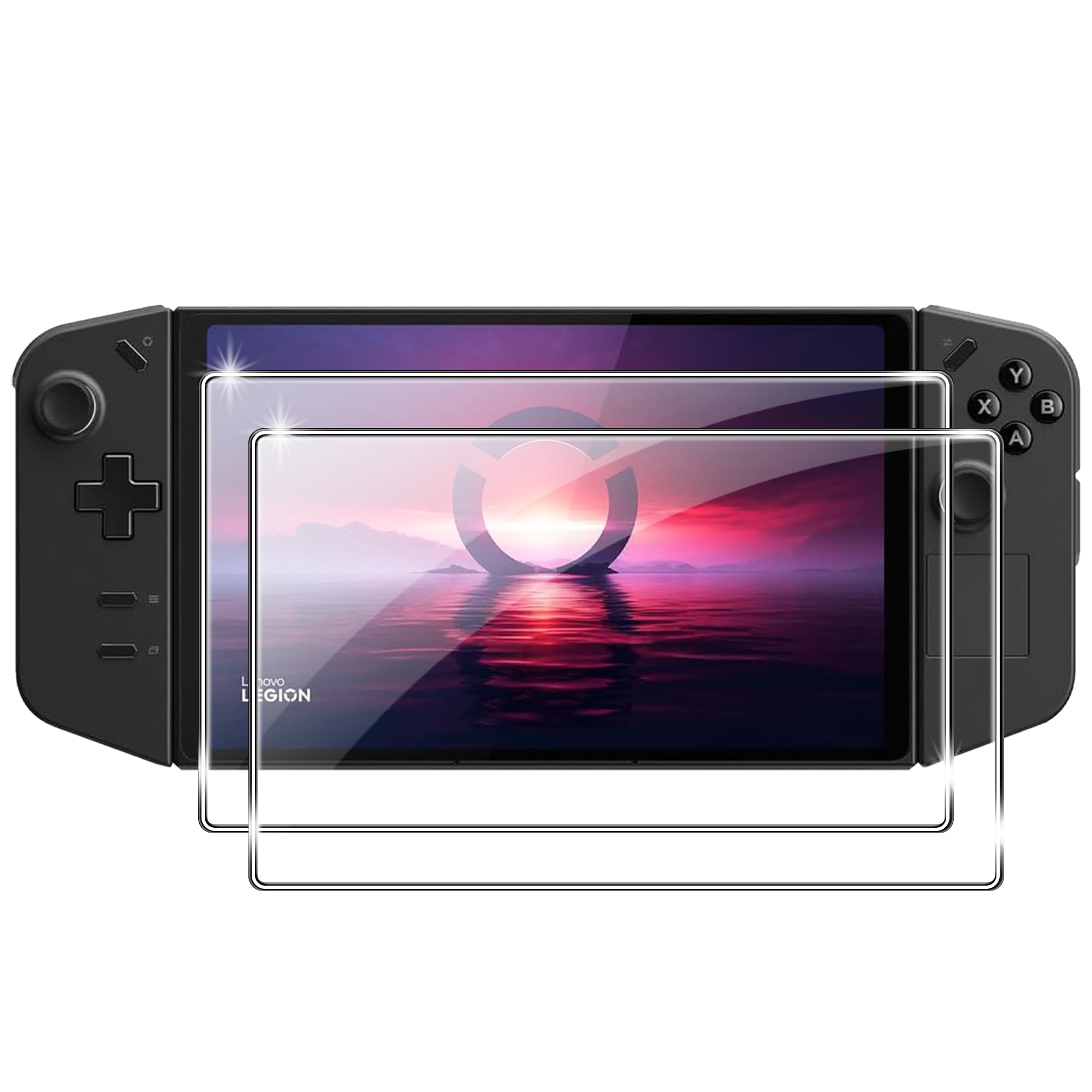 zZjoOoj Schutzfolie für Lenovo Legion Go, [2-Pack] Gehärtetes Glas Schutzfolie, HD Displayschutzfolie, [Anti Kratzer] [ölbeständig] [9H Härte]