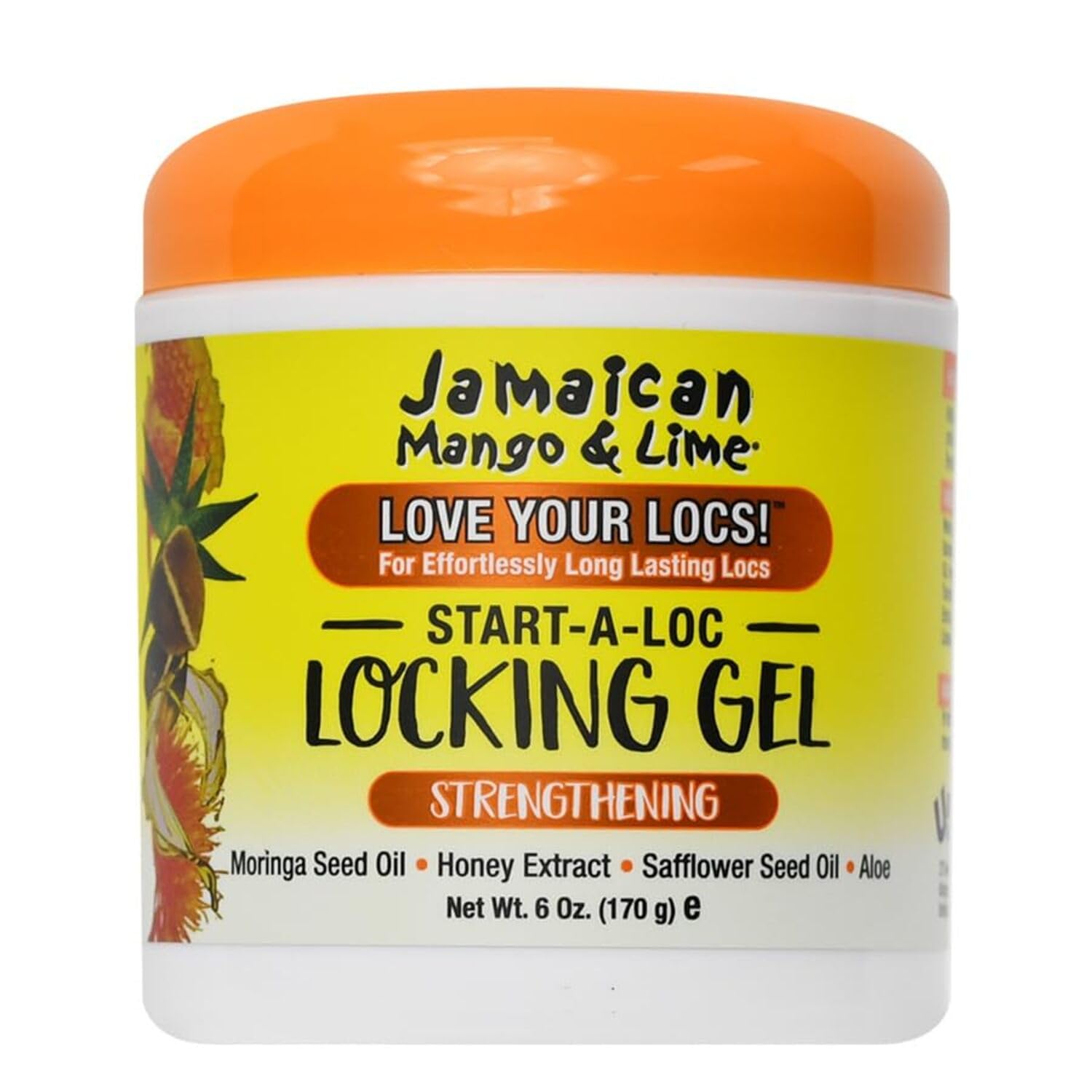 Jamaican Mango & Lime Locking Gel 170g - Firm Hold. Soft Finish. No flaking and no build-up. PARABENS FREE. SUPLHATES FREE. PETROLATUM FREE