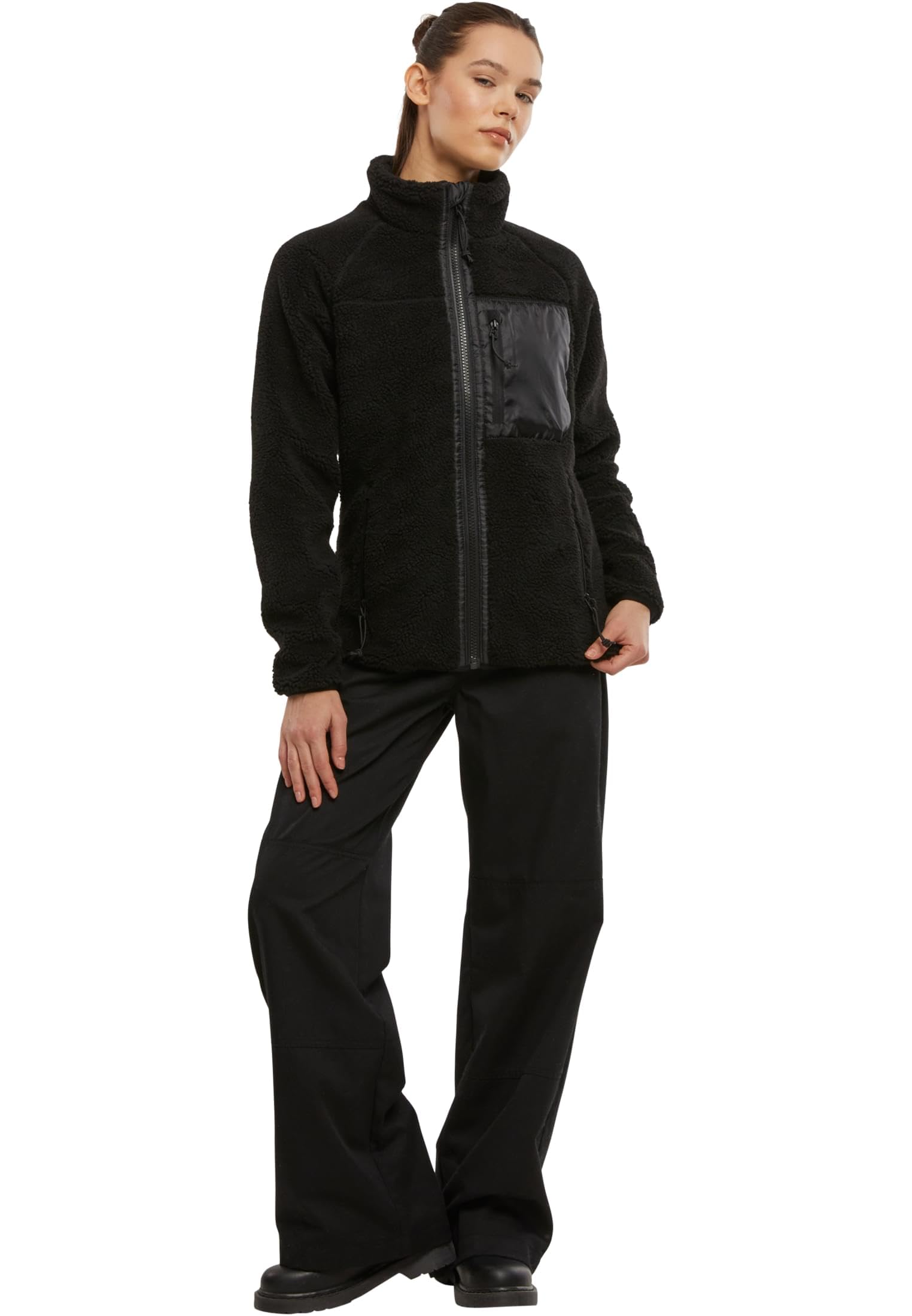 Brandit Women Teddyfleece Jacket Hood 15Y. *Limited Edition*, mehrere Farbvariante, Größen S bis 5XL