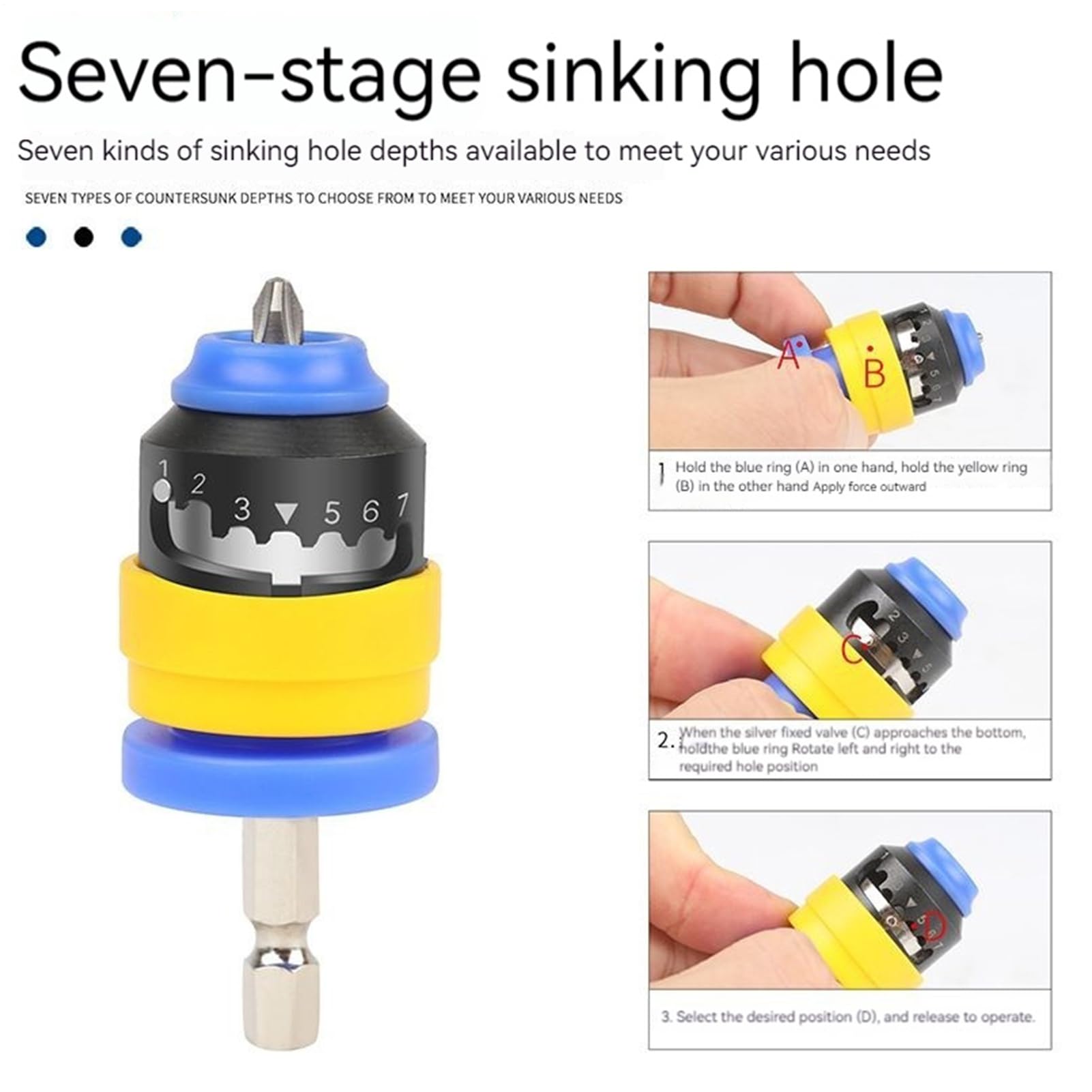 Uchwyt Na Bity Do Wkrętarki Magnetyczny Adapter Pozycjonujący Z Trzpieniem