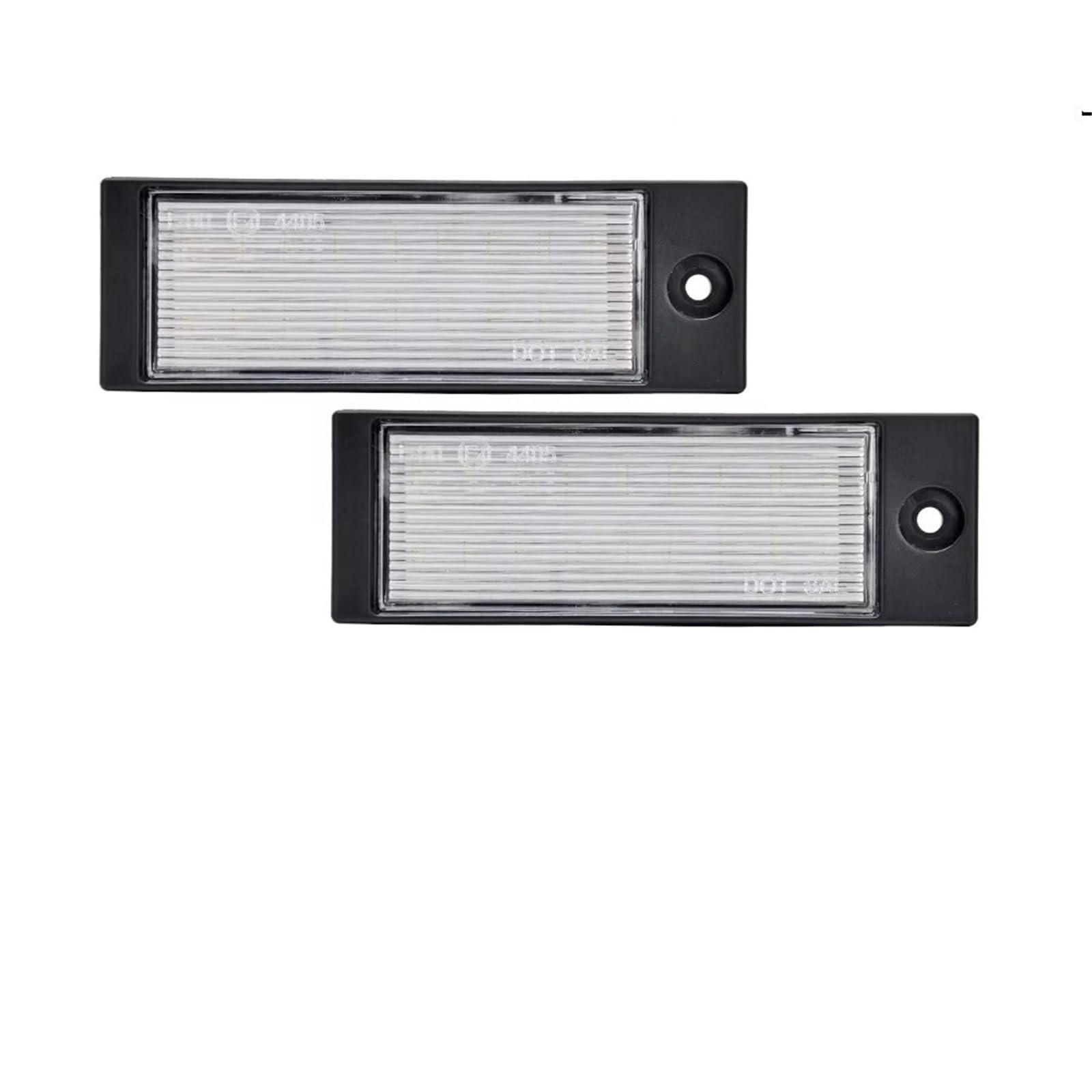 Luces matrícula LED coche 12V blancas para Kia Forte 2019 2020 7