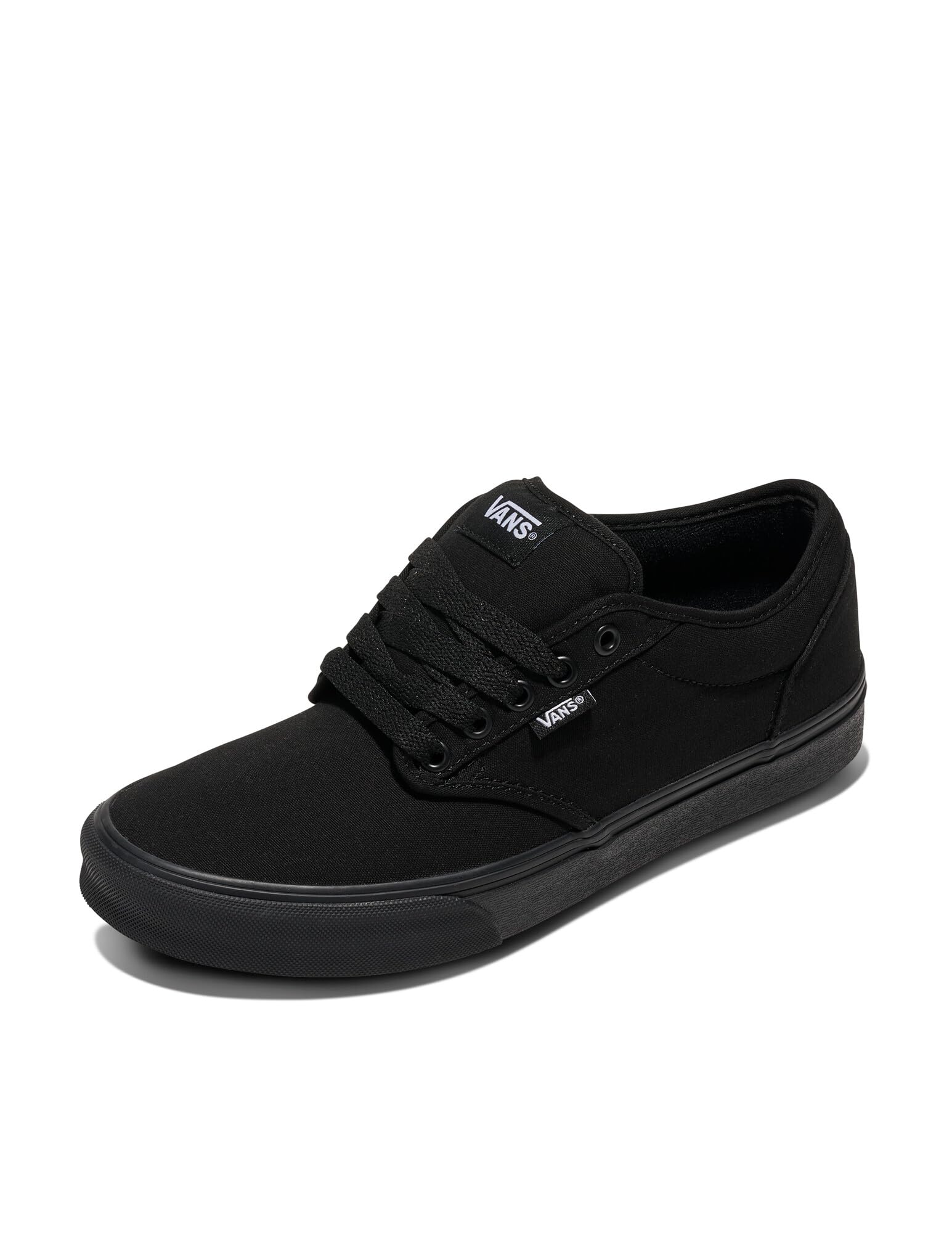 Vans Men's Atwood Canvas Trainers, Black/Black, 7 UK