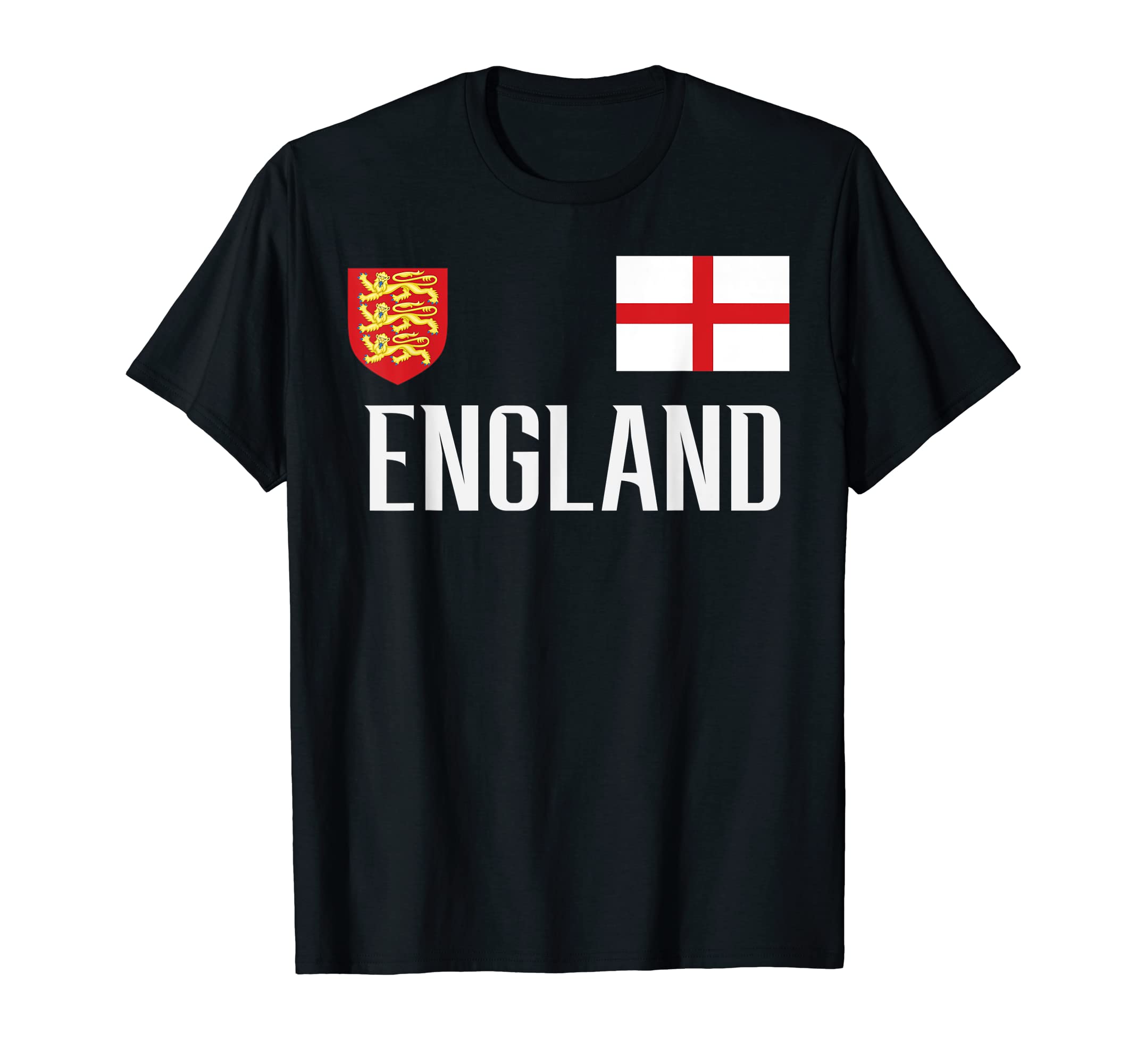 England Soccer Shirts English Flag GiftsEngland Flag English Football Soccer Fan Men Women Kids T-ShirtOEKO-TEX STANDARD 100