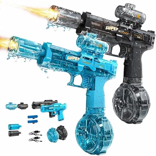 [Luvian]2025new dSC Aˎi1/2ZbgjdEH[^[K LEDΌ ݌v ͔򋗗 8-10m˒ USB[d ]dr 500ML^N watergun Vт SC q 