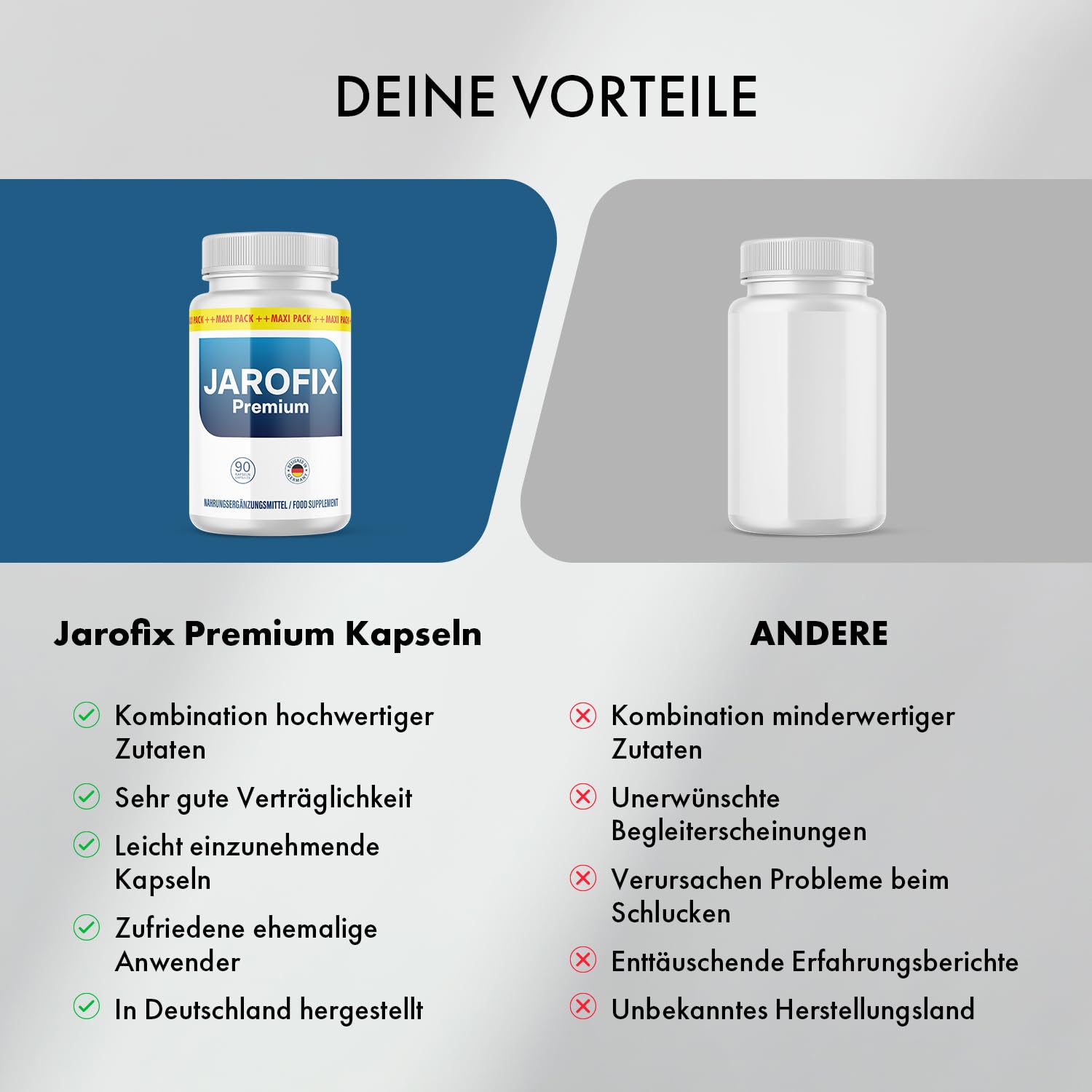 Jarofix Premium Kapseln | Für einen aktiven Lebensstil | 90 Kapseln