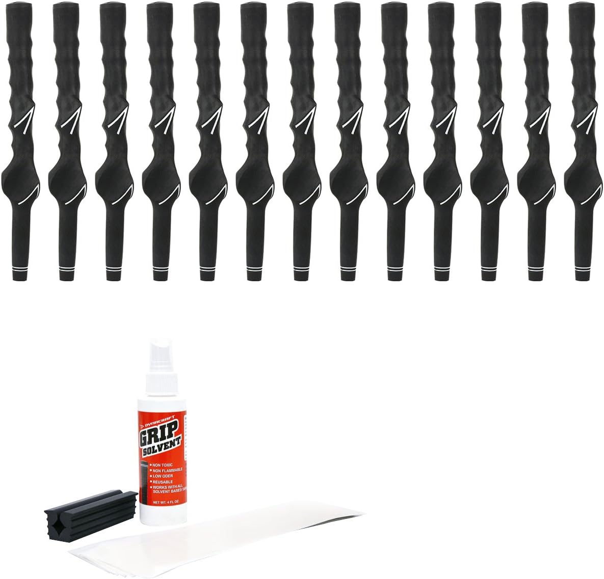 Karma Training Grip - 13 piece Golf Grip Kit (with tape, solvent, vise clamp)