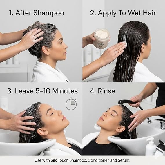 Hair Bar NYC Silk Touch System Mask 500ml / 16.9 fl oz