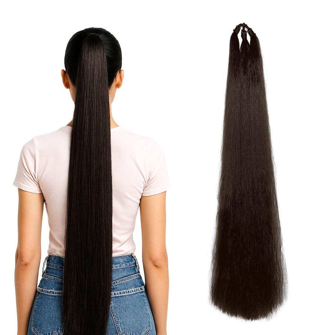 AHS New Paranda Choti Brown Colour 26 Inch Different Look For Long Hair Choti for Wedding & Party | Stylish Traditional Hair Extension for Girls & Women.-image-36