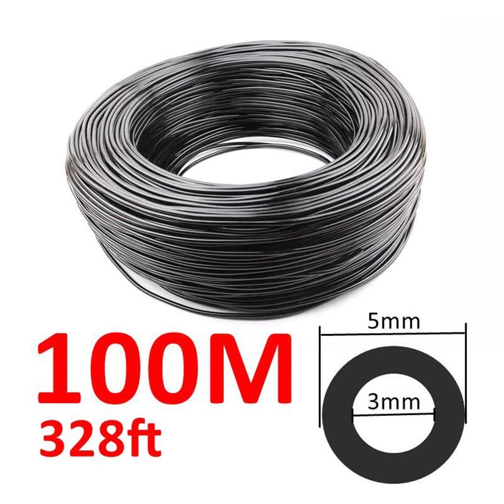 Manguera De Riego Por Microgoteo De PVC, 3/5 Mm, for Plantas De Jardín(100M)