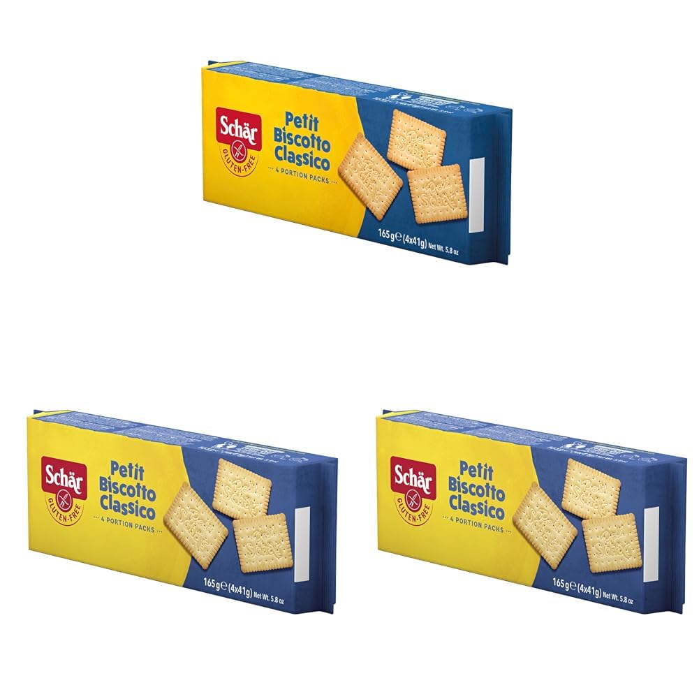 Schar Petit Biscotto Glutensiz Petibör Klasik Bisküvi 165 gr (3 paketi)